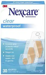 Discount Drug Stores Nexcare Clear Waterproof Assorted Strips 30 Pack offer