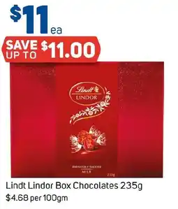 Foodland Lindt Lindor Box Chocolates offer