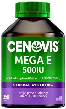 Discount Drug Stores Cenovis Mega E 500IU 250 Capsules offer