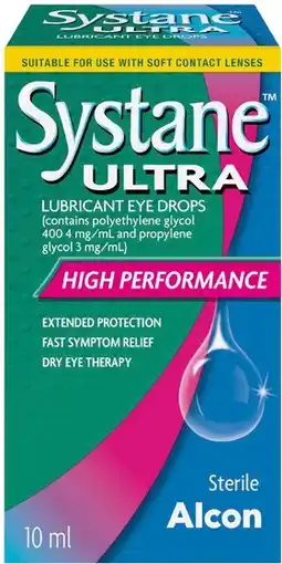 Discount Drug Stores Systane Ultra Lubricant Eye Drops 10mL offer