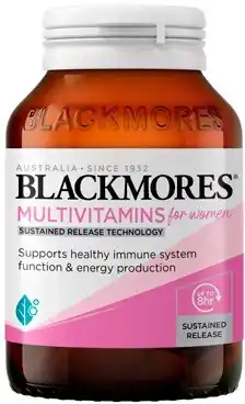 Discount Drug Stores Blackmores Multivitamins for Women 90 Sustained Release Tablets offer