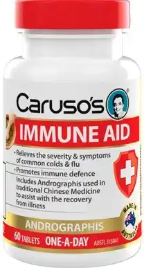 Discount Drug Stores Caruso’s Immune Aid 60 Tablets offer