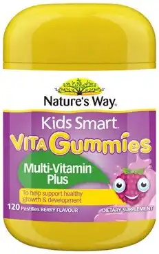 Discount Drug Stores Nature’s Way Kids Smart Vita Gummies Multi-Vitamin Plus 120 Pastilles offer