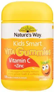 Discount Drug Stores Nature’s Way Kids Smart Vita Gummies Vitamin C + Zinc 120 Pastilles offer