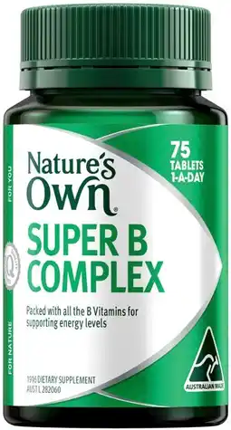 Discount Drug Stores Nature’s Own Super B Complex 75 Tablets offer