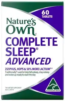 Discount Drug Stores Nature’s Own Complete Sleep Advanced 60 Tablets offer