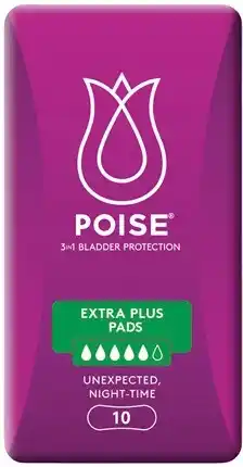 Discount Drug Stores Poise Extra Plus Pads 10 Pack offer