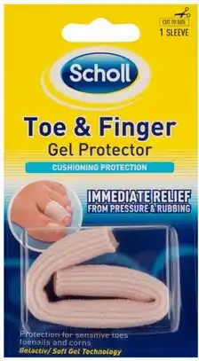 Discount Drug Stores Scholl Toe & Finger Gel Protector offer