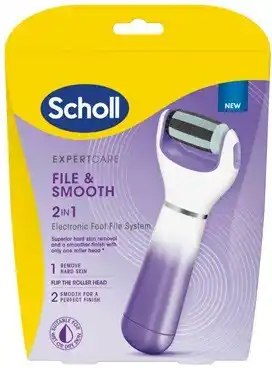 Discount Drug Stores Scholl Expert Care File & Smooth 2 in 1 Electronic Foot File System offer