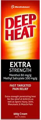 Discount Drug Stores Deep Heat Extra Strength Cream 100g offer