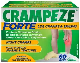 Discount Drug Stores Crampeze Forte 60 Tablets offer