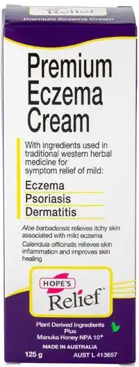 Discount Drug Stores Hope’s Relief Premium Eczema Cream 125g offer