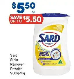 Foodland Sard Stain Remover Powder offer