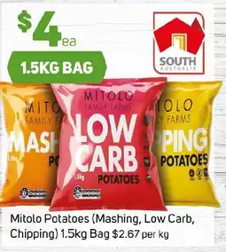 Foodland Mitolo Potatoes (Mashing, Low Carb, Chipping) offer