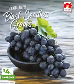 Foodland Black Seedless Grapes offer