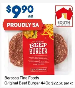 Foodland Barossa Fine Foods Original Beef Burger offer