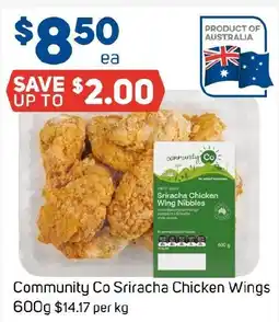 Foodland Community Co Sriracha Chicken Wings offer