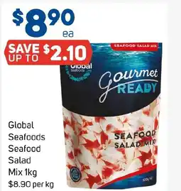 Foodland Global Seafood Salad Mix offer