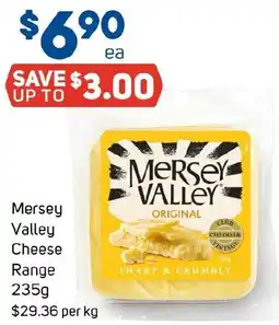 Foodland Mersey Valley Cheese Range offer