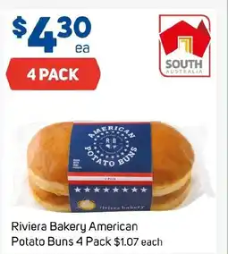 Foodland Riviera Bakery American Potato Buns offer