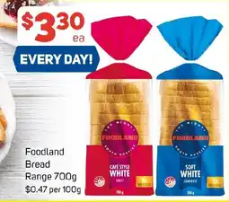 Foodland Foodland Bread Range offer