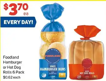 Foodland Foodland Hamburger or Hot Dog Rolls offer