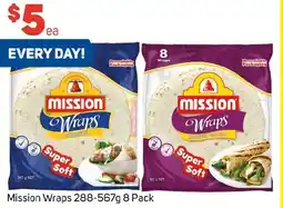 Foodland Mission Wraps 288-567g offer