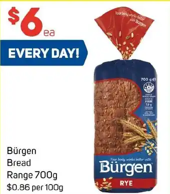 Foodland Bürgen Bread Range offer