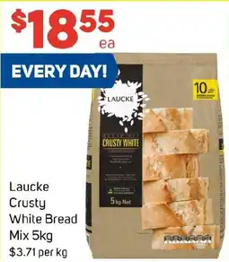 Foodland Laucke Crusty White Bread Mix offer