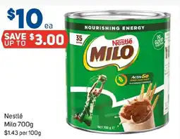 Foodland Nestlé Milo offer