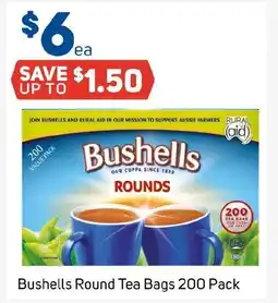 Foodland Bushells Round Tea Bags offer