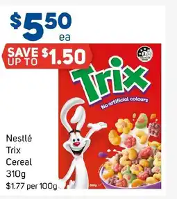 Foodland Nestlé Trix Cereal offer