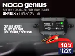 Opposite Lock BATTERY CHARGER AND MAINTAINER offer