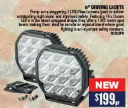 Opposite Lock 8" DRIVING LIGHTS offer