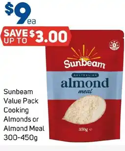 Foodland Sunbeam Value Pack Cooking Almonds or Almond Meal offer