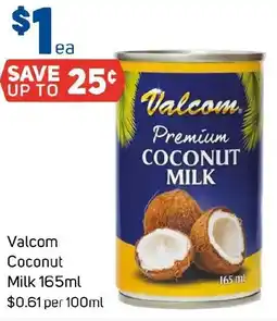 Foodland Valcom Coconut Milk offer