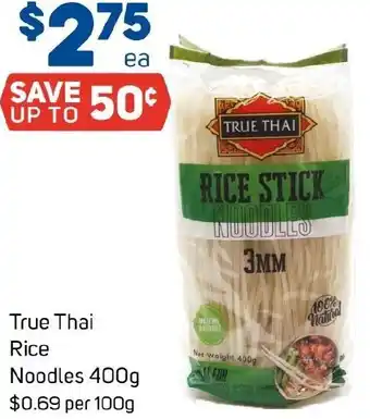 Foodland True Thai Rice Noodles offer