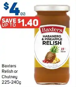 Foodland Baxters Baxters Relish or Chutney offer