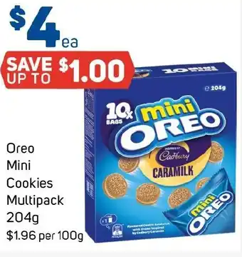 Foodland Oreo Mini Cookies Multipack offer