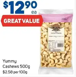 Foodland Yummy Cashews offer