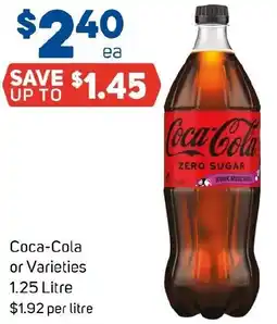 Foodland Coca-Cola or Varieties itre offer