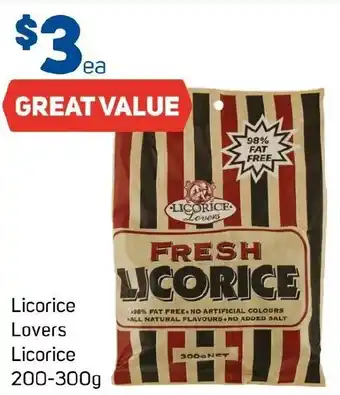 Foodland Licorice Lovers offer