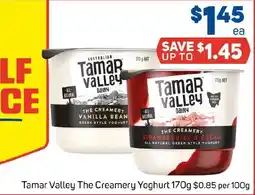 Foodland Tamar Valley The Creamery Yoghurt offer