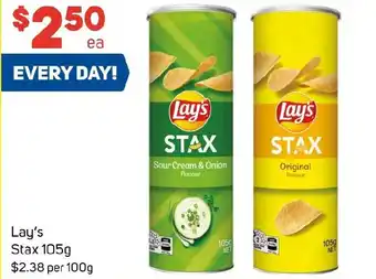 Foodland Lay's STAX offer