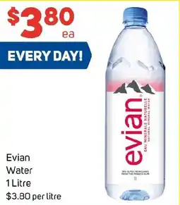 Foodland Evian Water offer