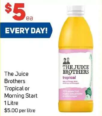 Foodland The Juice Brothers Tropical or Morning Start offer