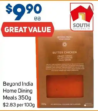 Foodland BEYOND INDIA HOME DINING Meals offer