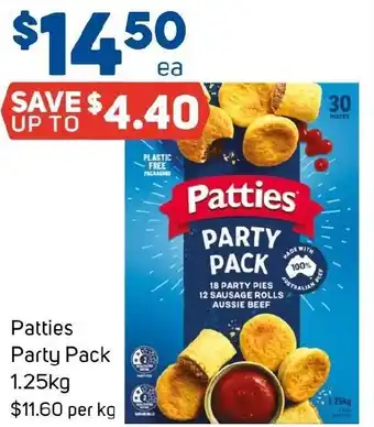 Foodland Patties Party Pack offer