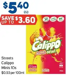 Foodland Streets Calippo offer