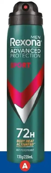 Foodland Rexona Aerosol Deodorant offer